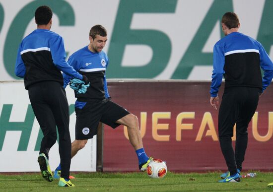 FC Wigan Athletic holds training session
