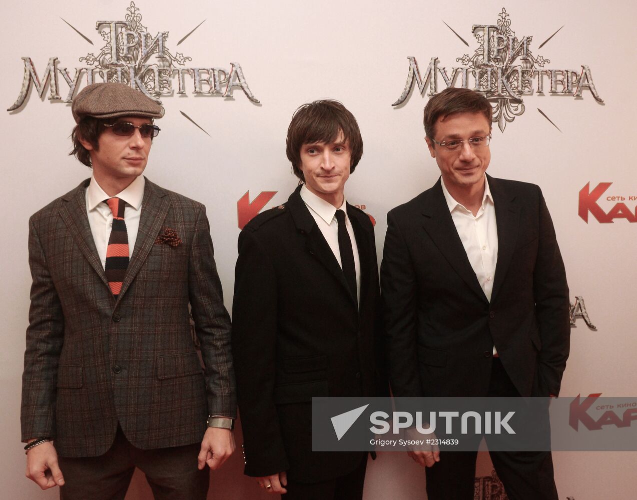 Premiere of film The Three Musketeers