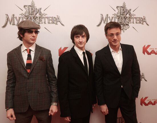 Premiere of film The Three Musketeers