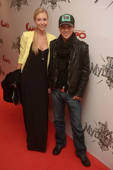 Premiere of film The Three Musketeers