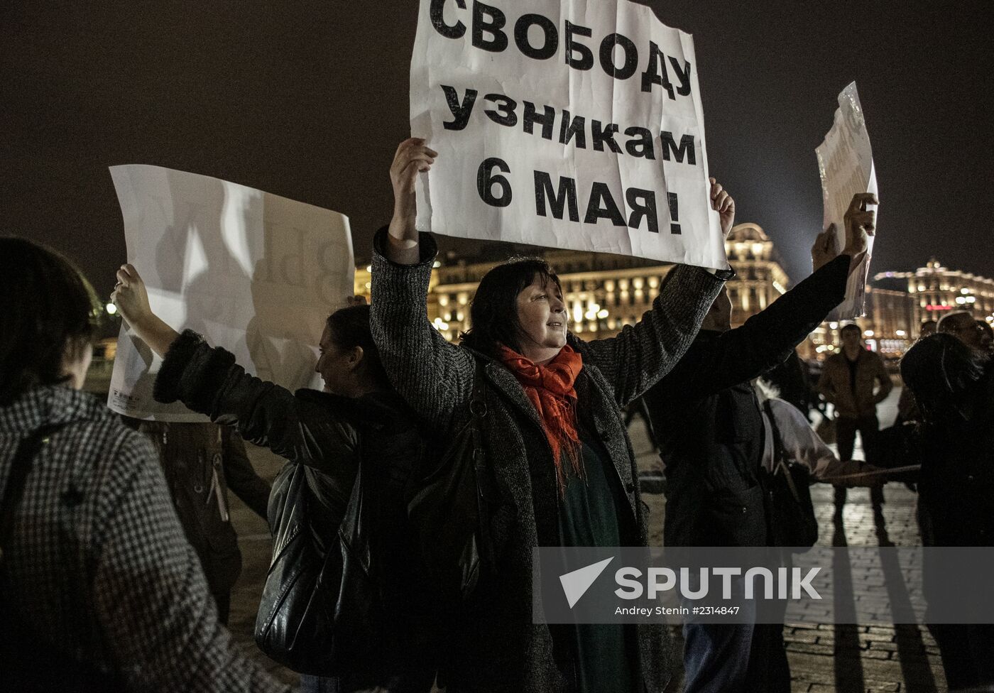 Rally in support of Bolotnaya Square riot case prisoners