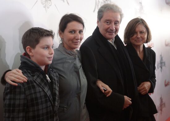 Premiere of film The Three Musketeers