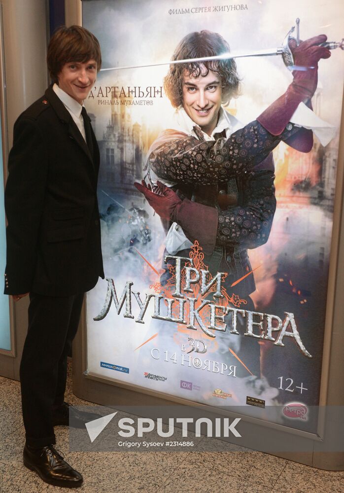 Premiere of film The Three Musketeers