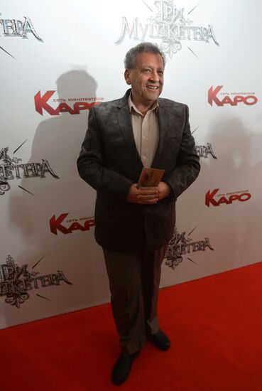 Premiere of film The Three Musketeers