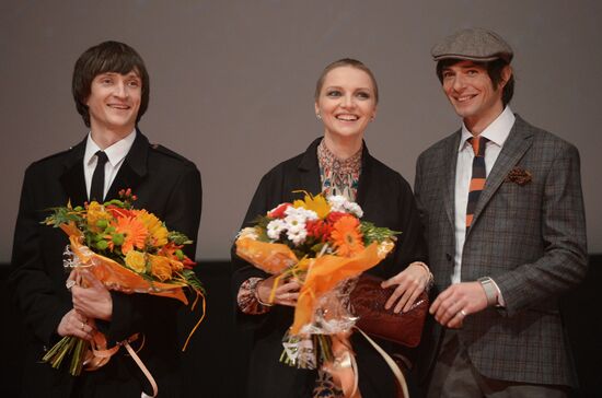 Premiere of film The Three Musketeers