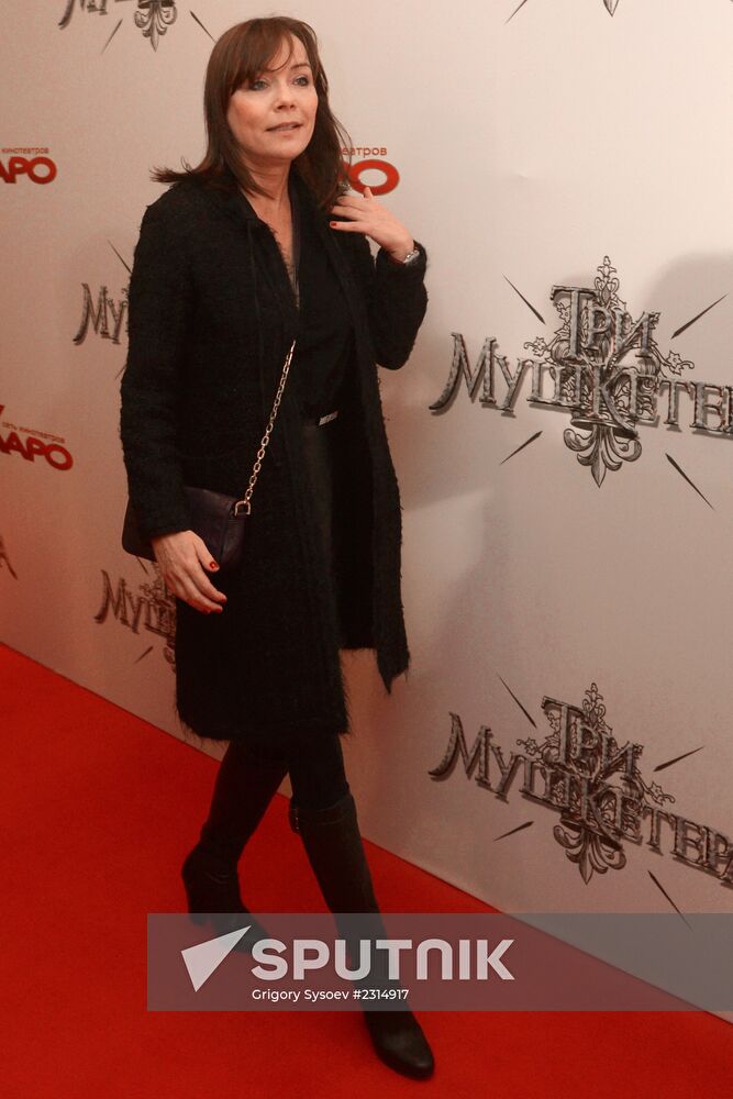 Premiere of film The Three Musketeers
