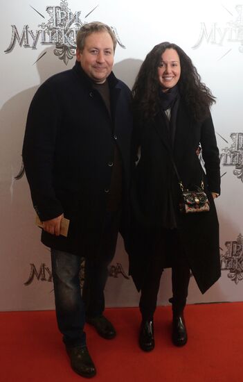 Premiere of film The Three Musketeers