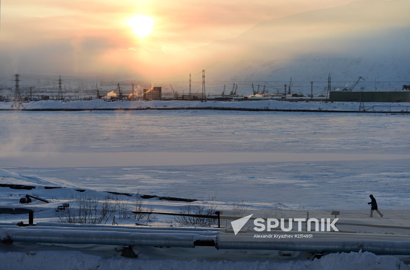 Russian cities. Norilsk