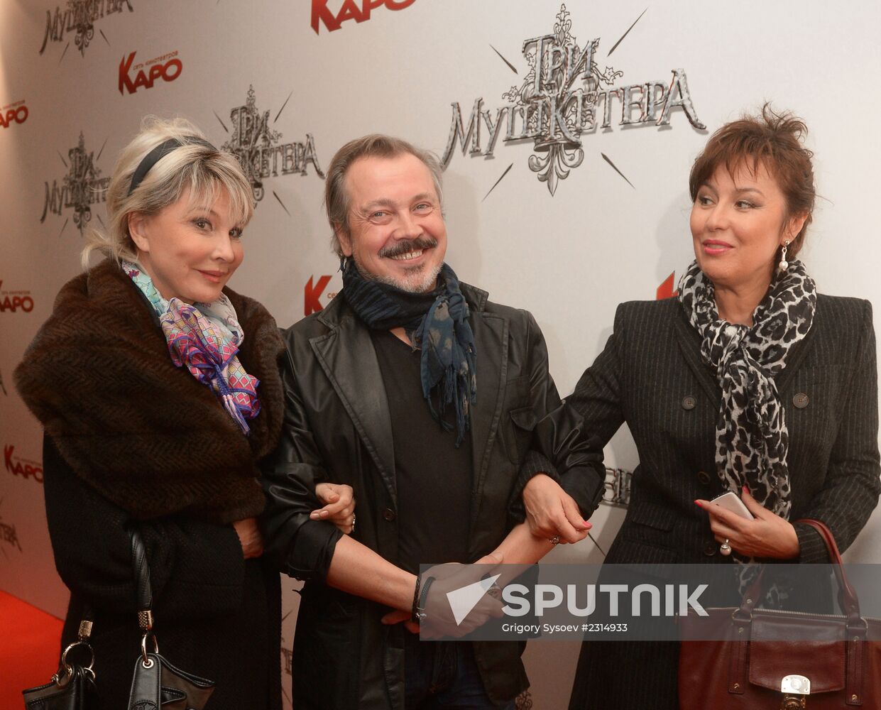 Premiere of film The Three Musketeers