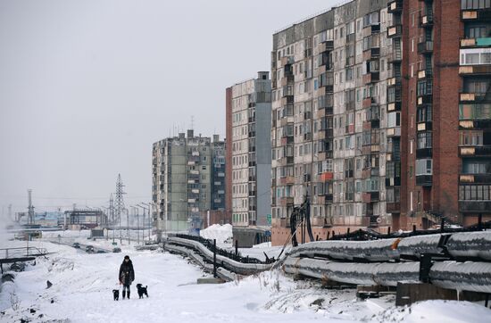 Russian cities. Norilsk