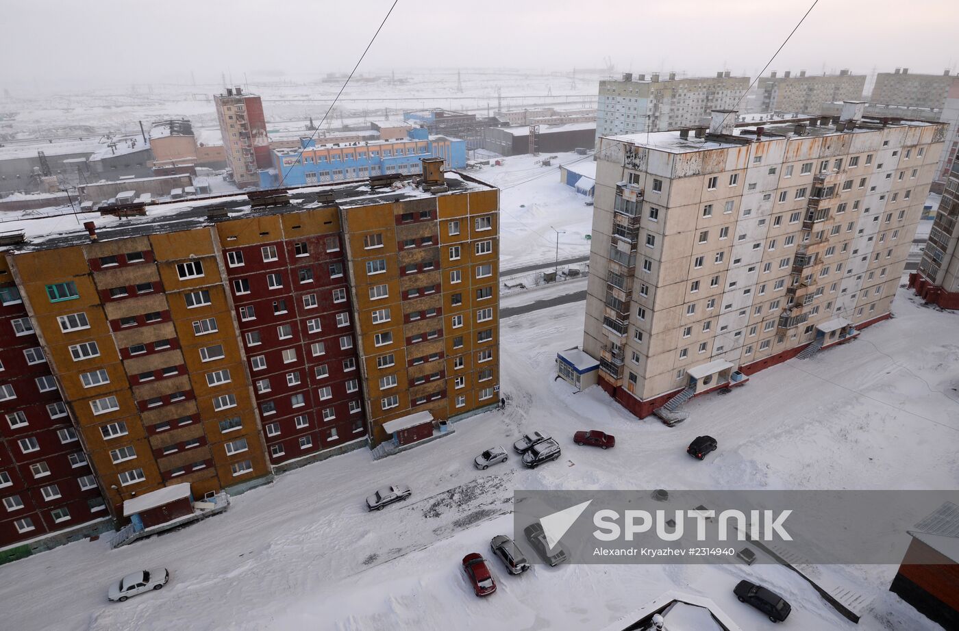 Russian cities. Norilsk