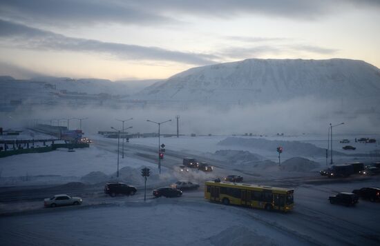 Russian cities. Norilsk