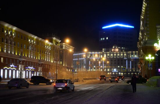 Russian cities. Norilsk