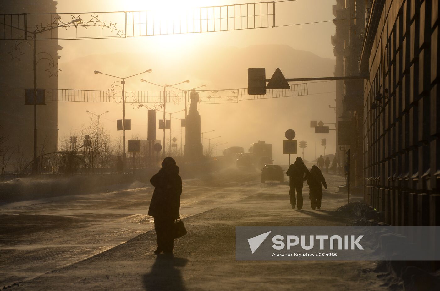 Russian cities. Norilsk