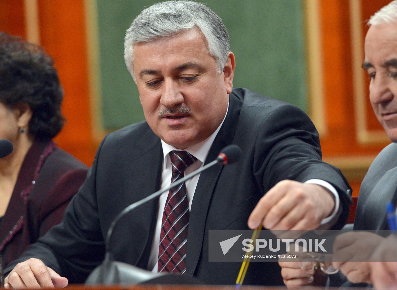 News conference by Tajik Central Electoral Commission Head