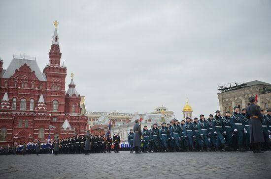 Military march dedicated to 1941 Military Parade anniversary