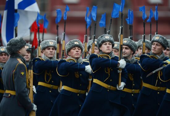 Military march dedicated to 1941 Military Parade anniversary