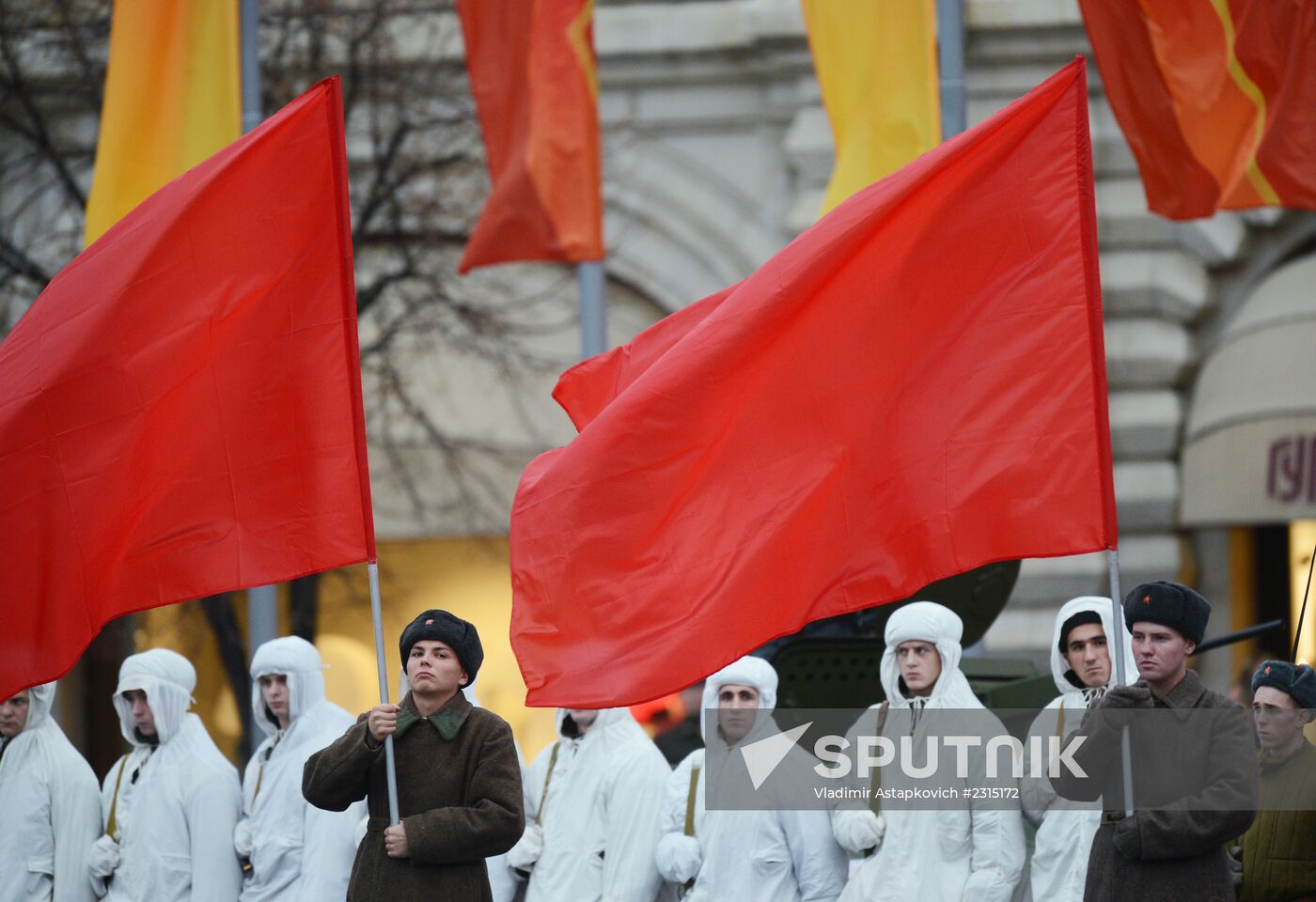 Military march dedicated to 1941 Military Parade anniversary