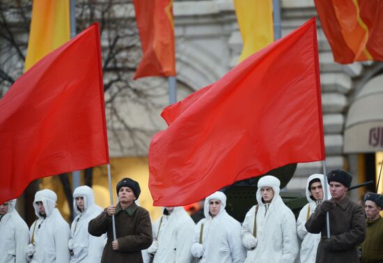 Military march dedicated to 1941 Military Parade anniversary