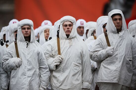 Military march dedicated to 1941 Military Parade anniversary