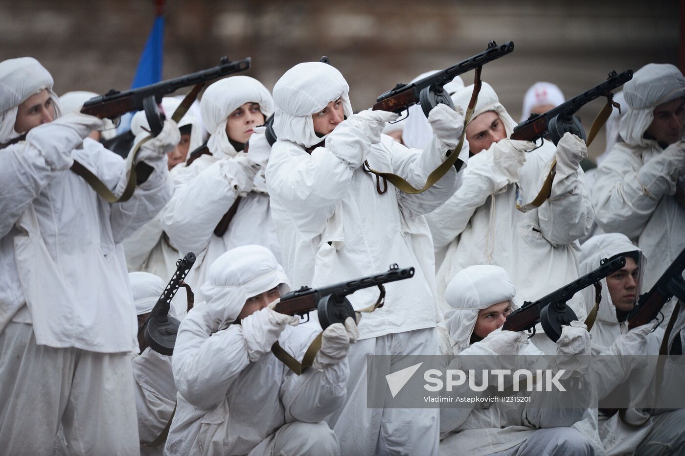Military march dedicated to 1941 Military Parade anniversary