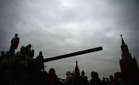 Military march dedicated to 1941 Military Parade anniversary