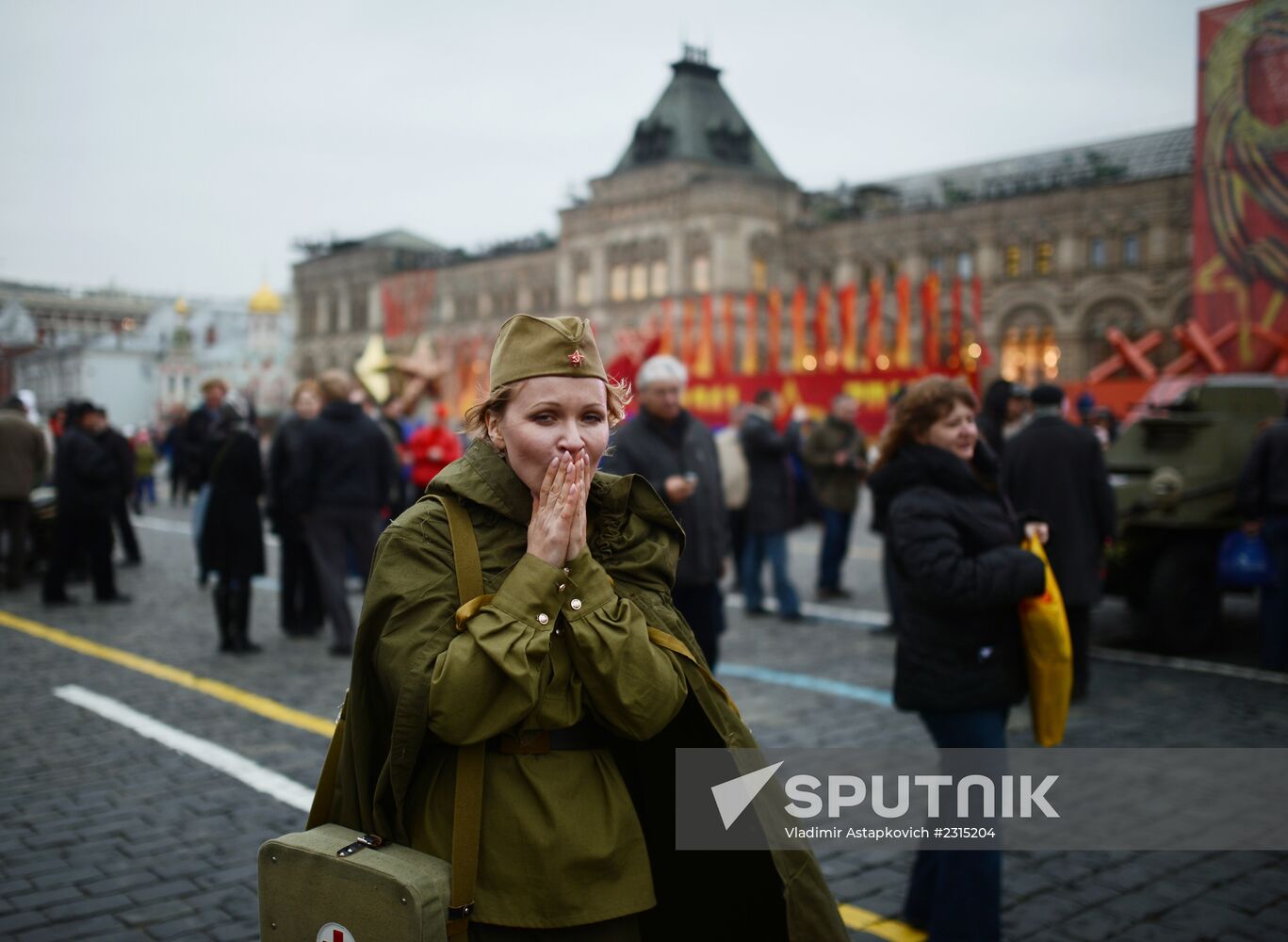Military march dedicated to 1941 Military Parade anniversary