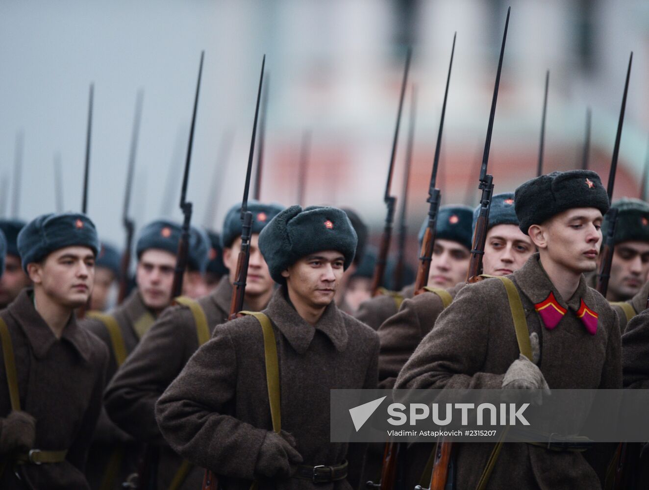 Military march dedicated to 1941 Military Parade anniversary