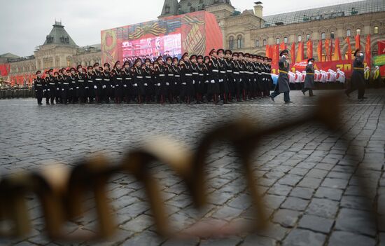 Military march dedicated to 1941 Military Parade anniversary