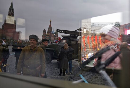 Military march dedicated to 1941 Military Parade anniversary