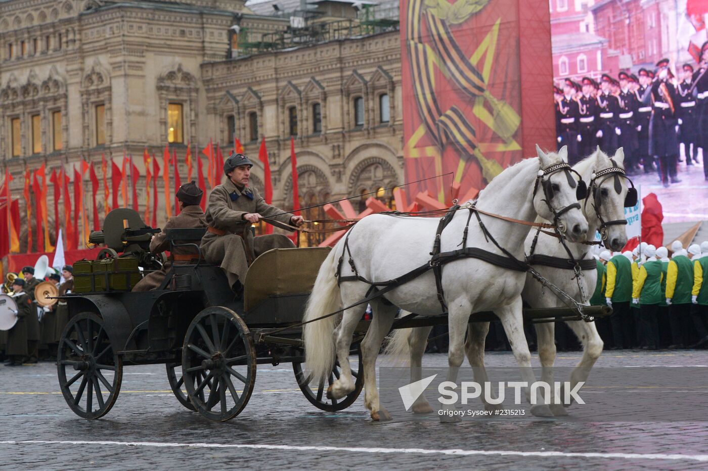 Military march dedicated to 1941 Military Parade anniversary