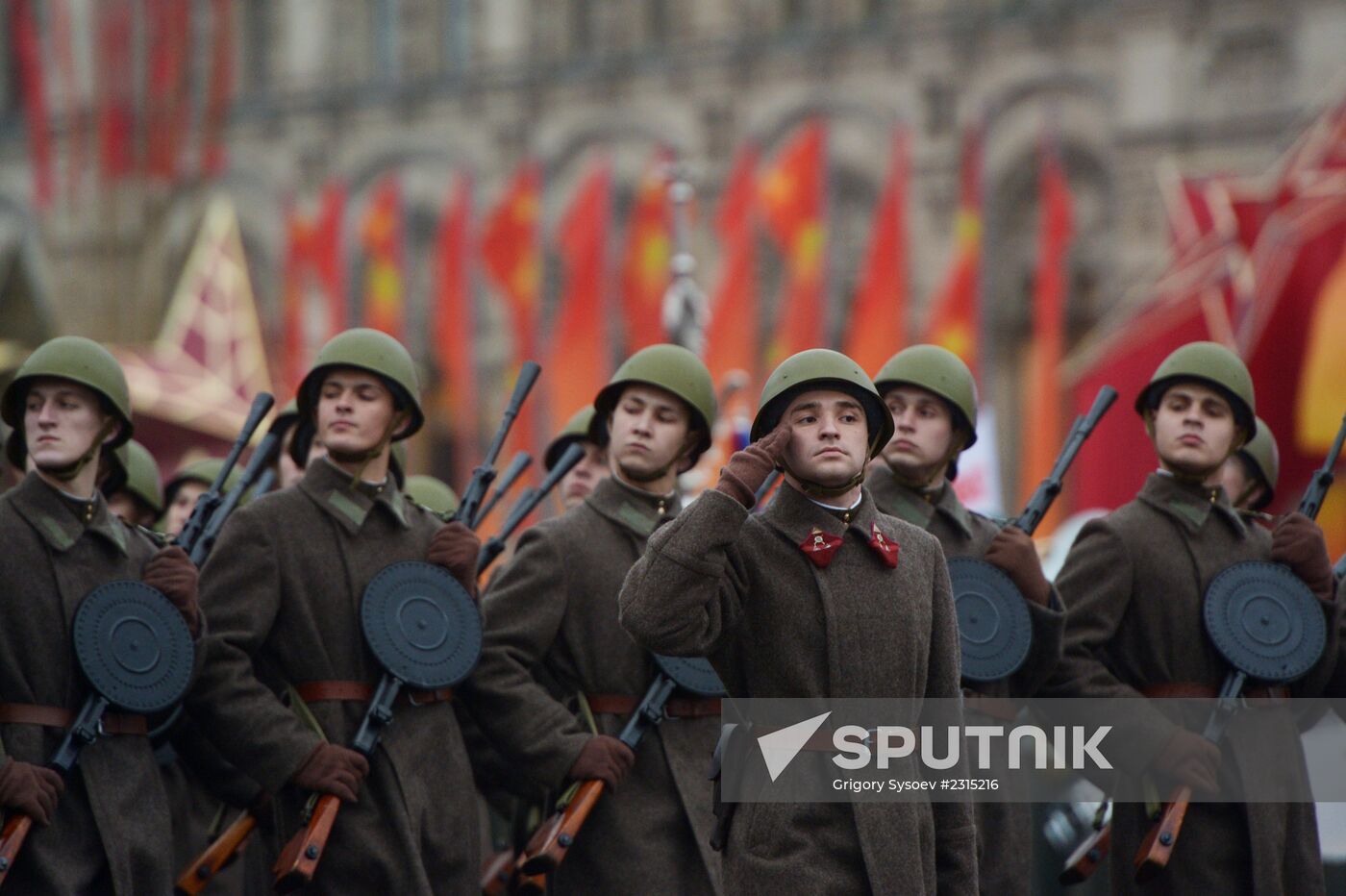 Military march dedicated to 1941 Military Parade anniversary