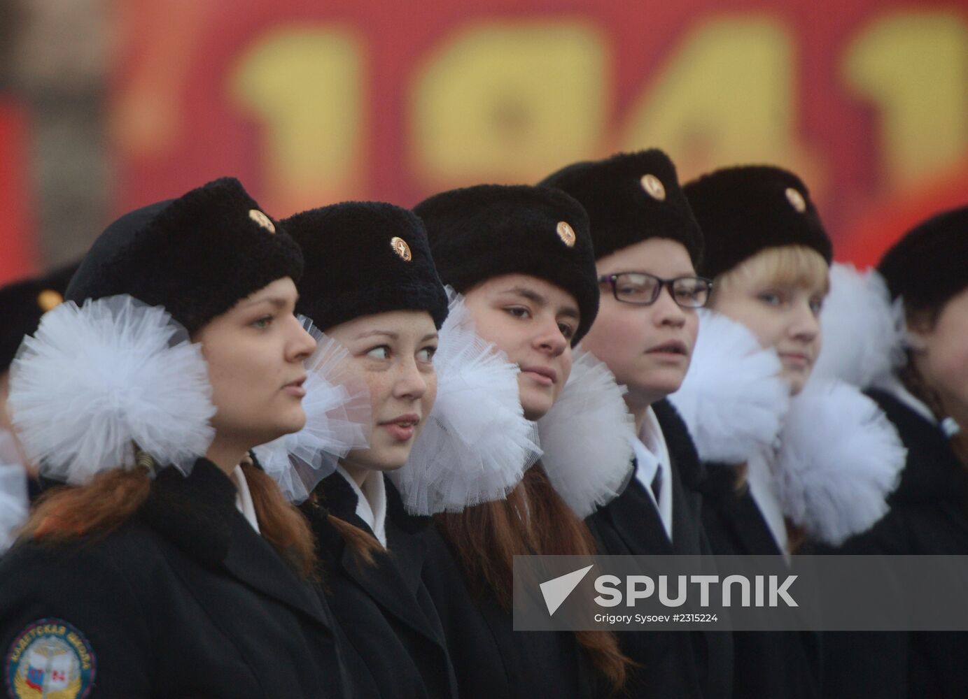 Military march dedicated to 1941 Military Parade anniversary