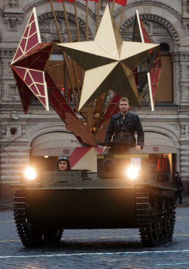 Military march dedicated to 1941 Military Parade anniversary