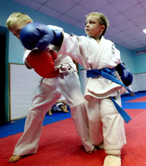 Martial arts classes for children and young people