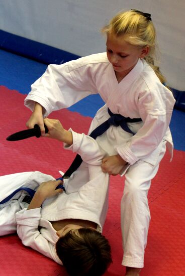 Martial arts classes for children and young people