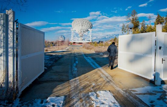 Radioastrophysical observatory Badary in Buryatia