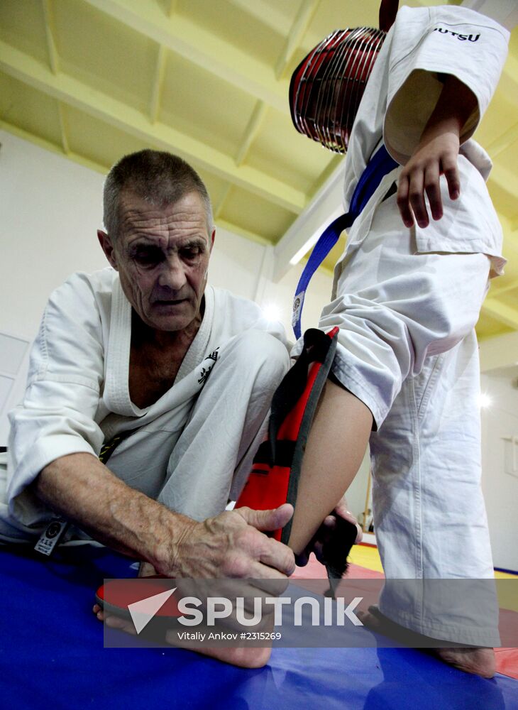 Martial arts classes for children and young people