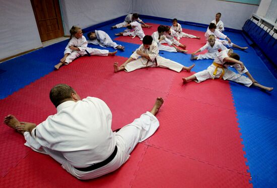 Martial arts classes for children and young people