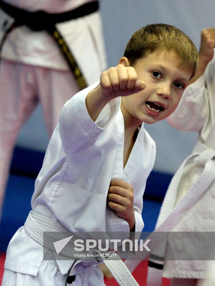 Martial arts classes for children and young people