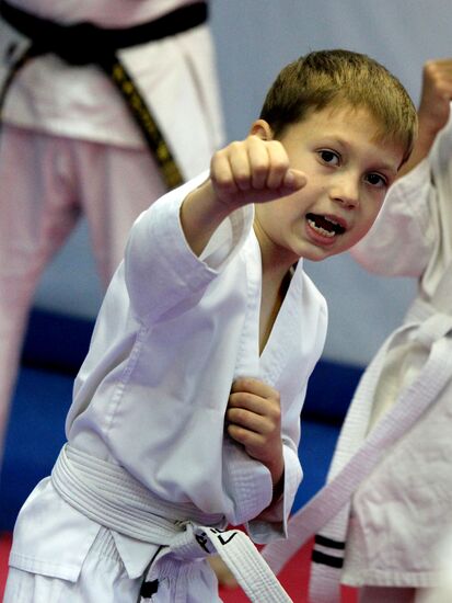 Martial arts classes for children and young people