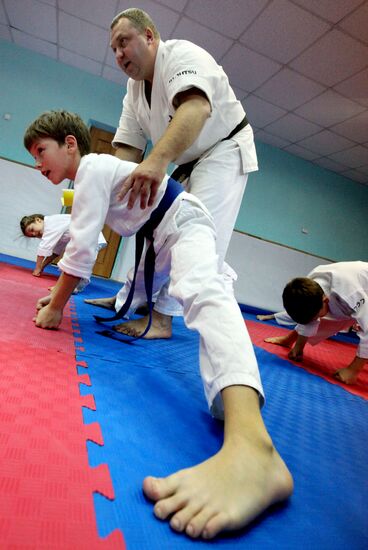 Martial arts classes for children and young people