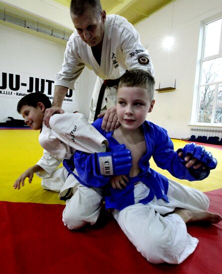 Martial arts classes for children and young people