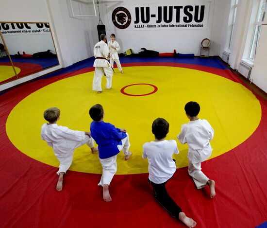 Martial arts classes for children and young people