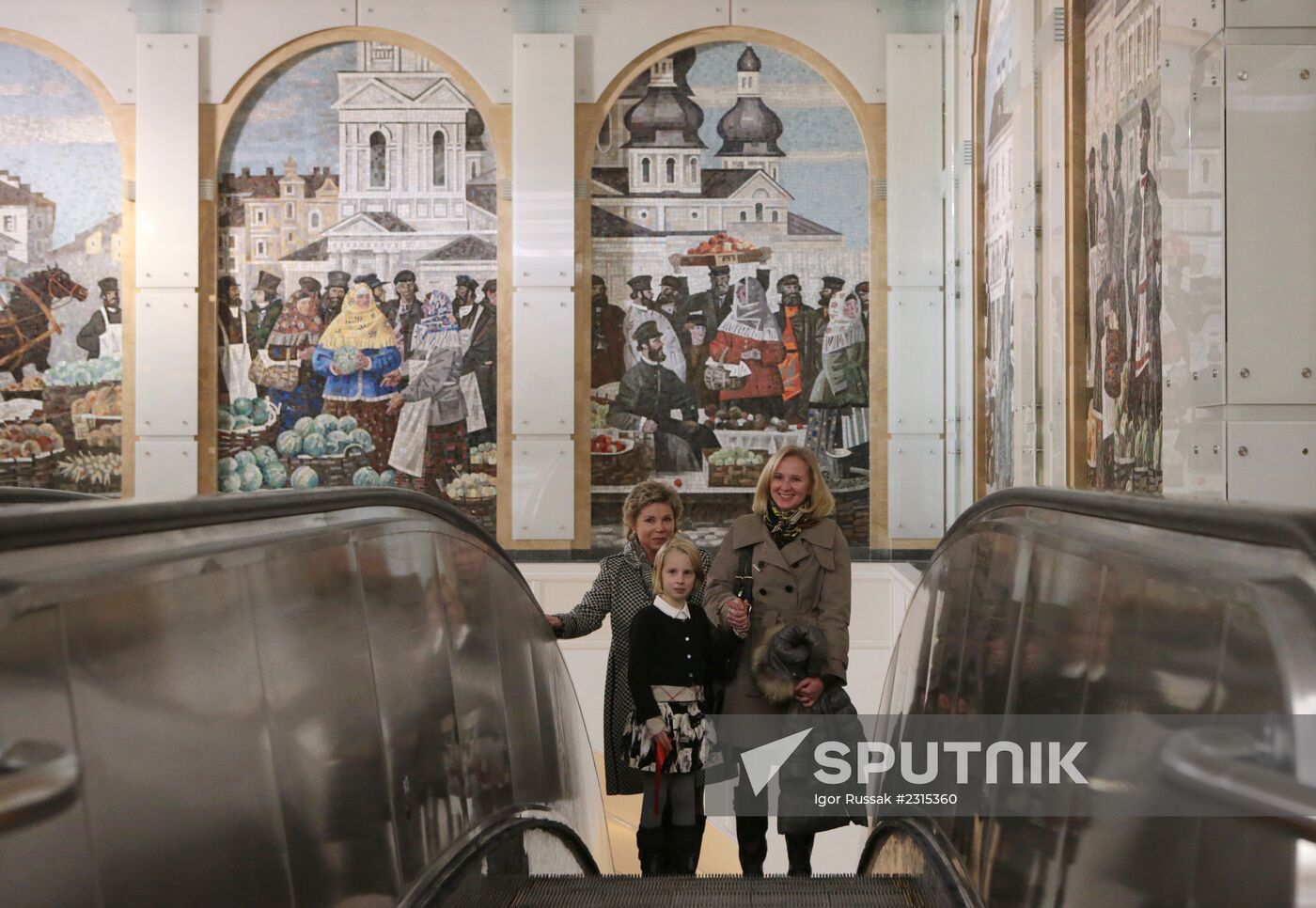 Spasskaya metro station opens after renovation