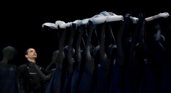 Othello dress rehearsal at Vakhtangov Theater