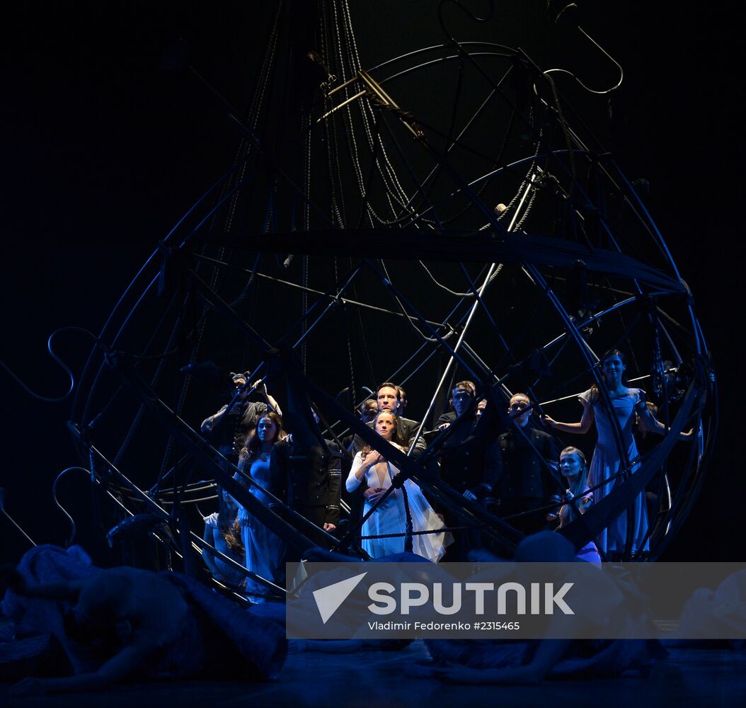 Othello dress rehearsal at Vakhtangov Theater