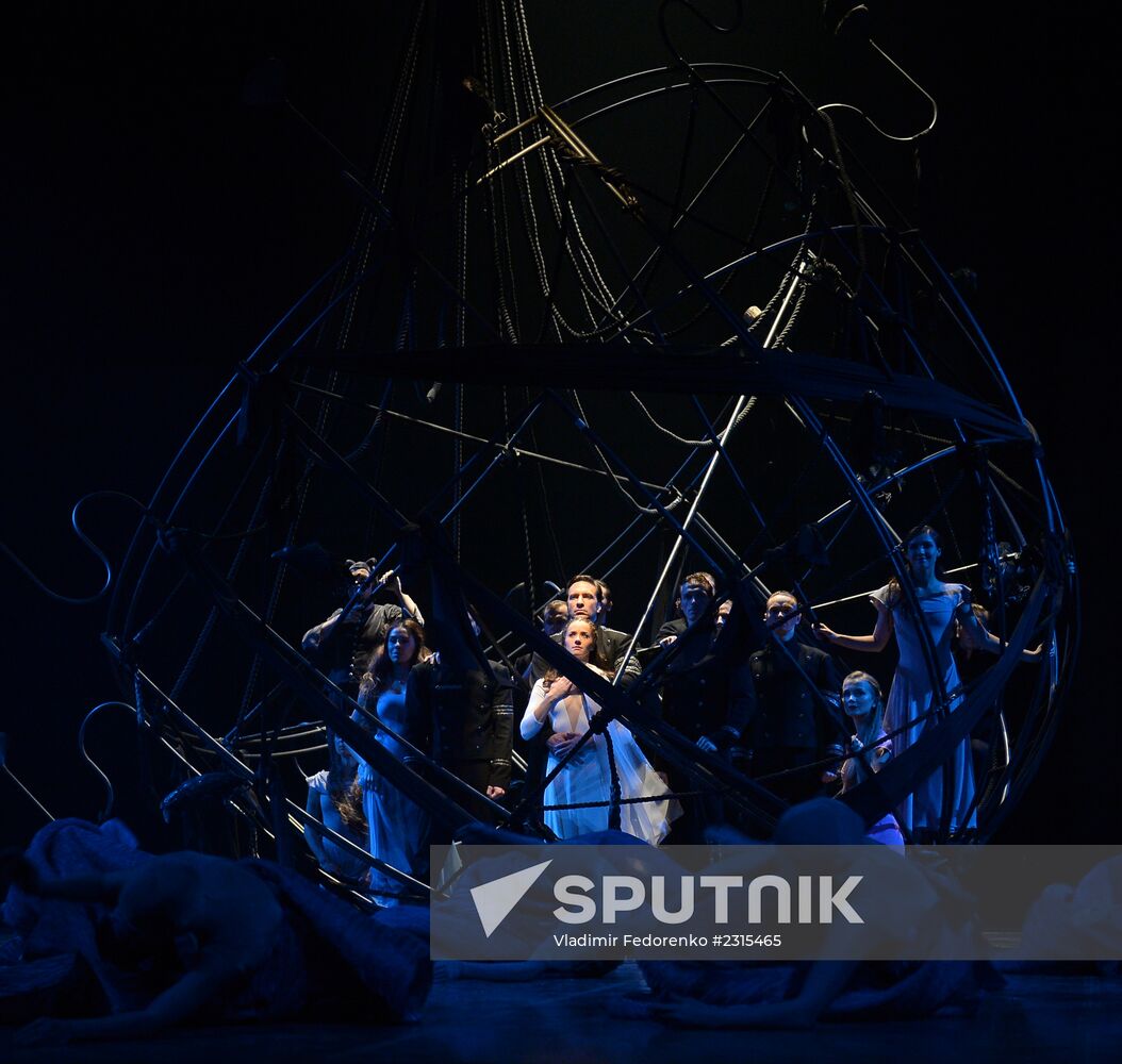 Othello dress rehearsal at Vakhtangov Theater