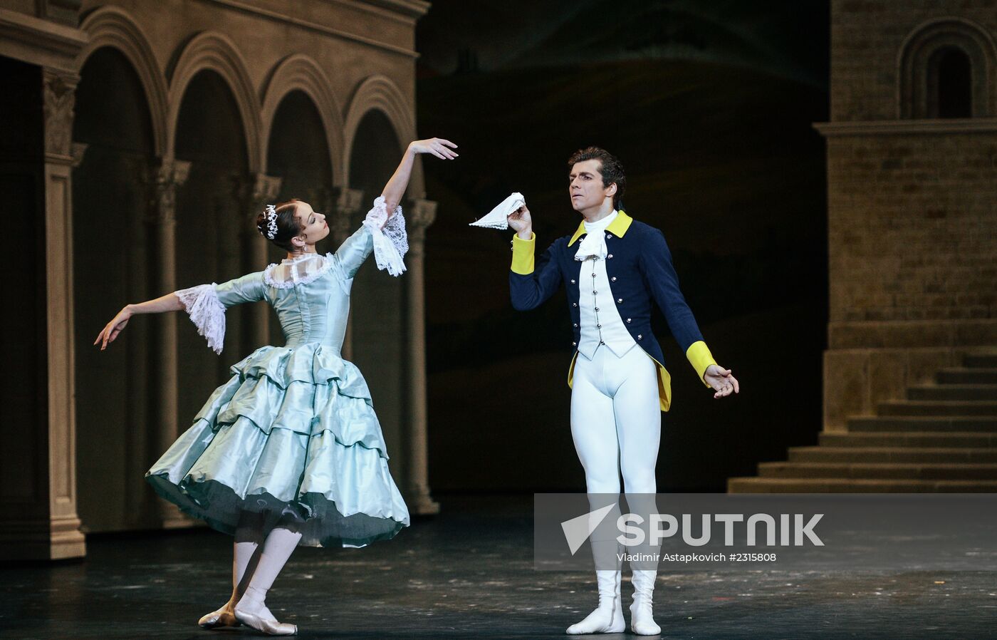 Run-through of Marco Spada at Bolshoi Theatre