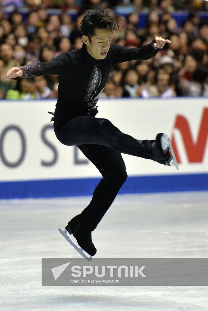 ISU Grand Prix of Figure Skating. Men. Short program
